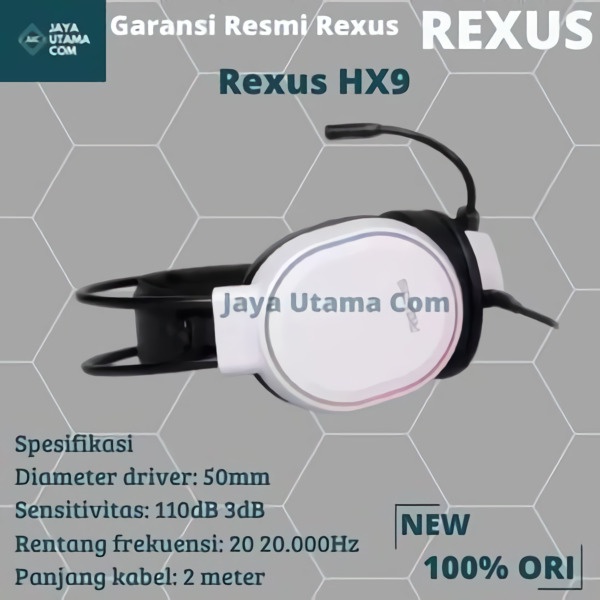 Rexus Headset Gaming Thundervox HX9 Original