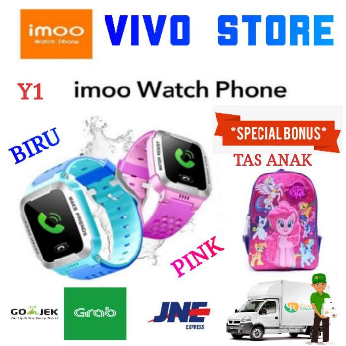 IMOO Y1 WATCH PHONE GPS GARANSI RESMI IMOO INDONESIA