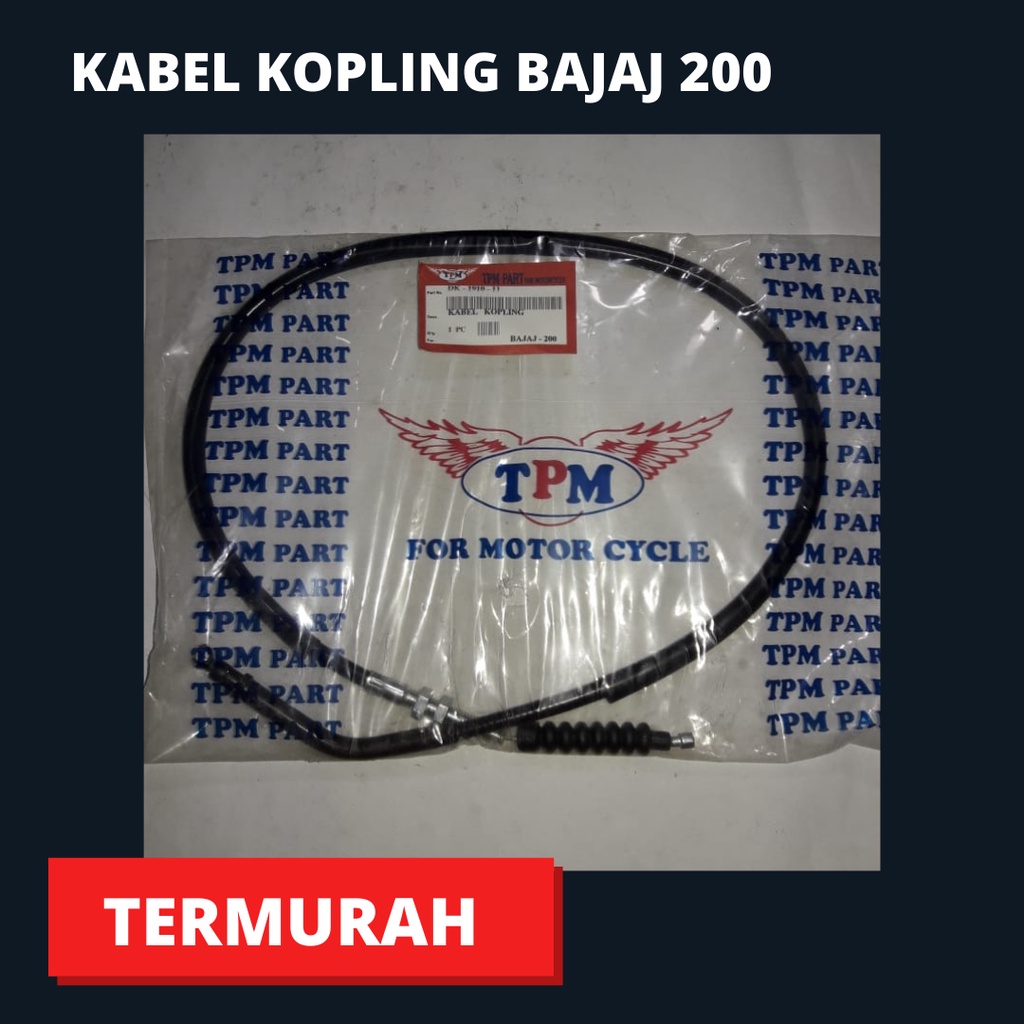 KABEL KOPLING TALI KOPLING BAJAJ 200