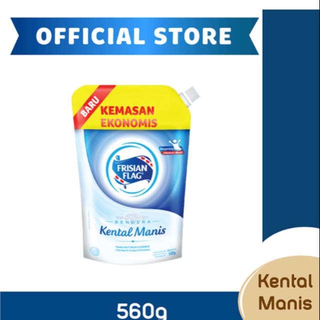 

FRISIAN FLAG Susu Kental Manis Pouch 545g