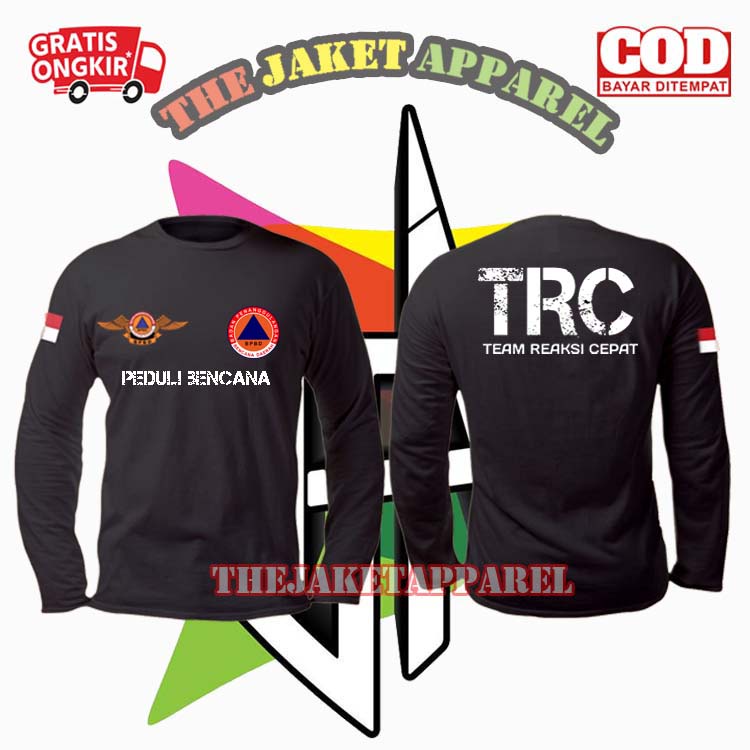 Kaos BPBD TRC / Baju atasan BPBD team reaksi cepat