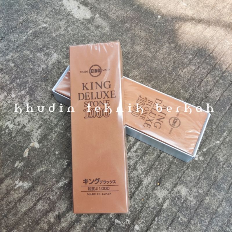 Batu Asah Pisau Grit 1000 King Deluxe Stone Original