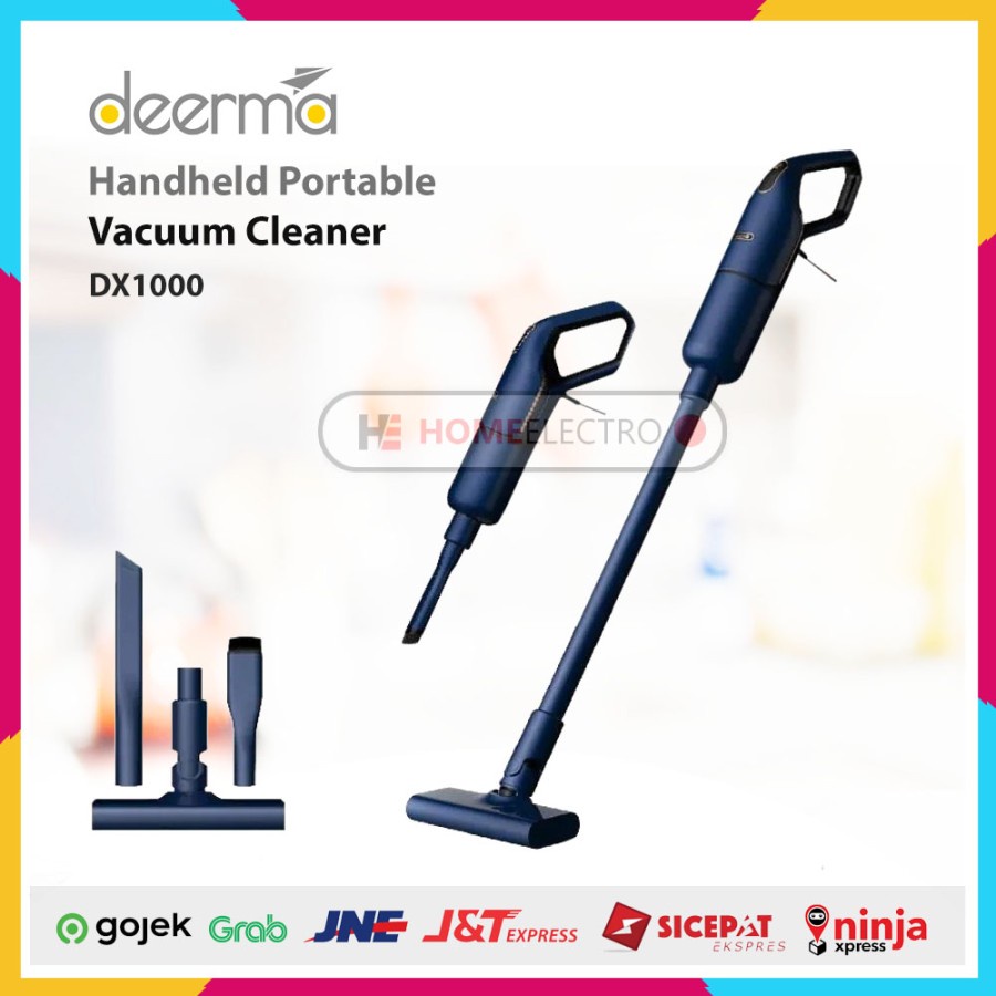 Deerma DX1000 Handheld Portable Vacuum Cleaner Penghisap Debu 16Kpa