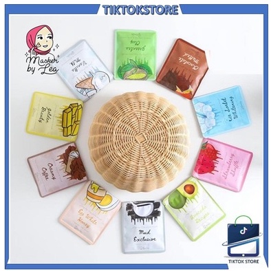 TIKTOK - Masker Organik by LEA Gloria | Masker Bubuk by LEA Gloria Travel Size 10 grm 20 gr 50g