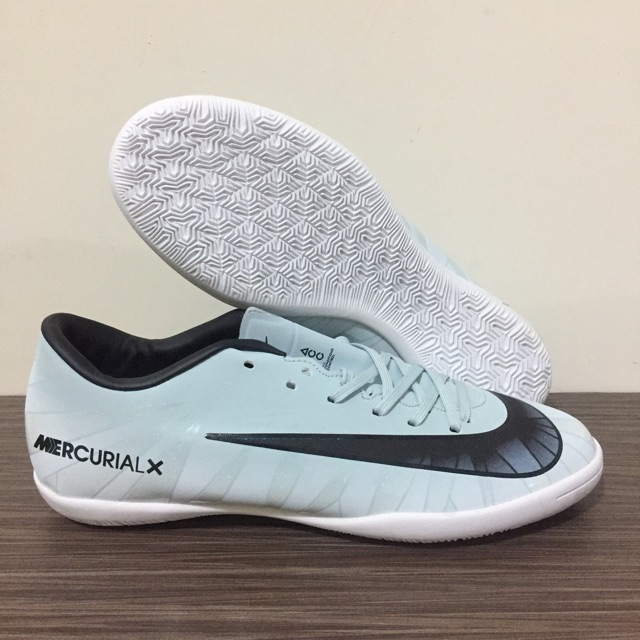 SEPATU FUTSAL NIKE MERCURIAL VICTORY VI CR7 BRILLIANCE WHITE IC