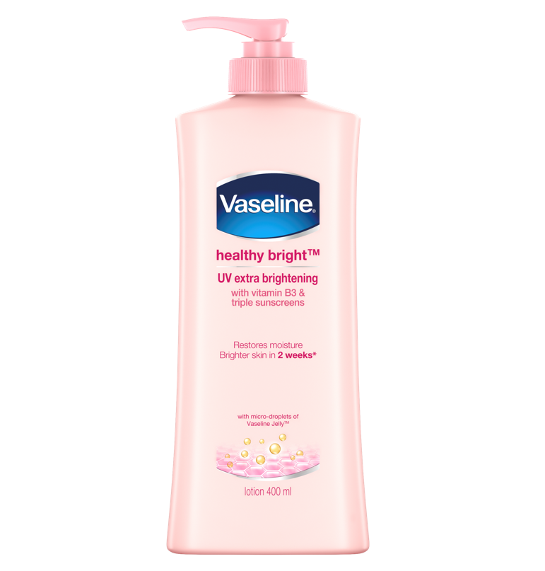 vaseline healthy bright body lotion