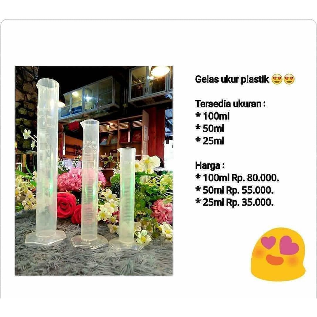 GELAS UKUR | GELAS UKUR PARFUM | TAKARAN PARAFUM