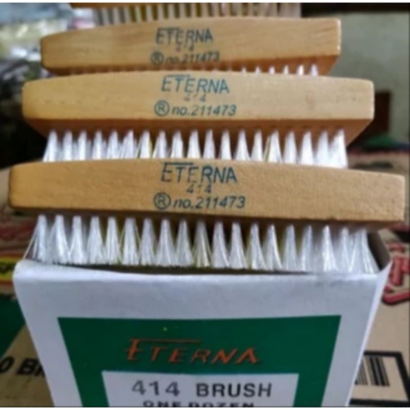 Sikat Cuci Baju Gagang Kayu Original Eterna Murah / sikat keramik / washing brush