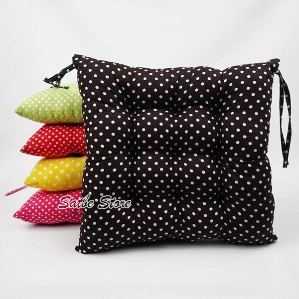 Bantal Alas Duduk Polkadot 45x45cm Bantal Sofa Bantal Kursi Bantal Lesehan Multifungsi