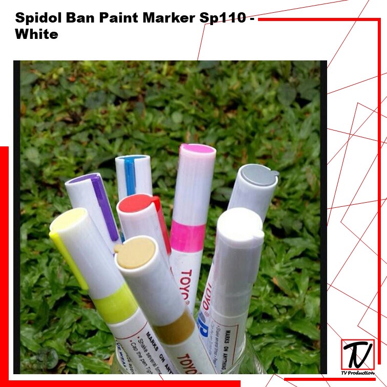 Spidol Ban Mobil Motor Paint Marker - White