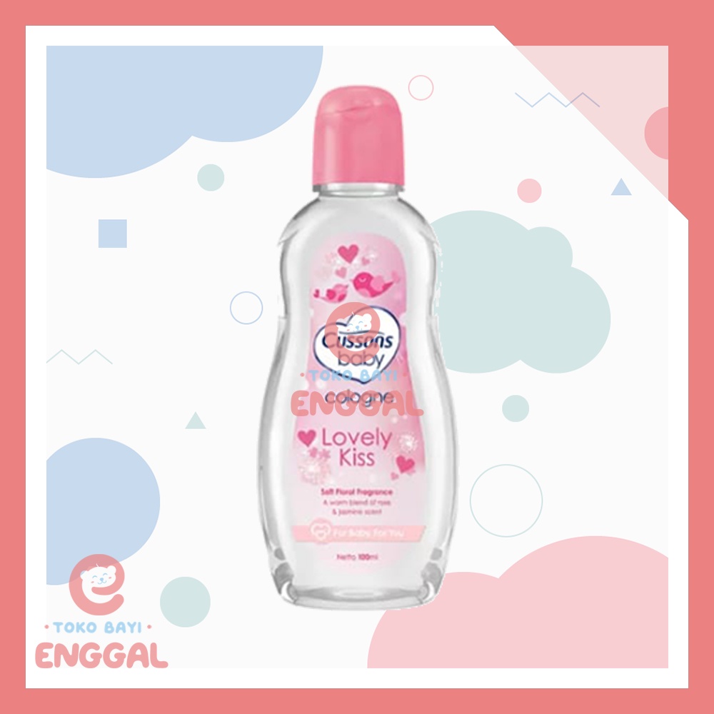 Cussons Cologne 100ml All Variant Lovely Kiss Sparkling Joy Soft Touch Beautiful Sunshine Cheerful Smile