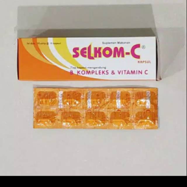 Selkom C vit C 500mg