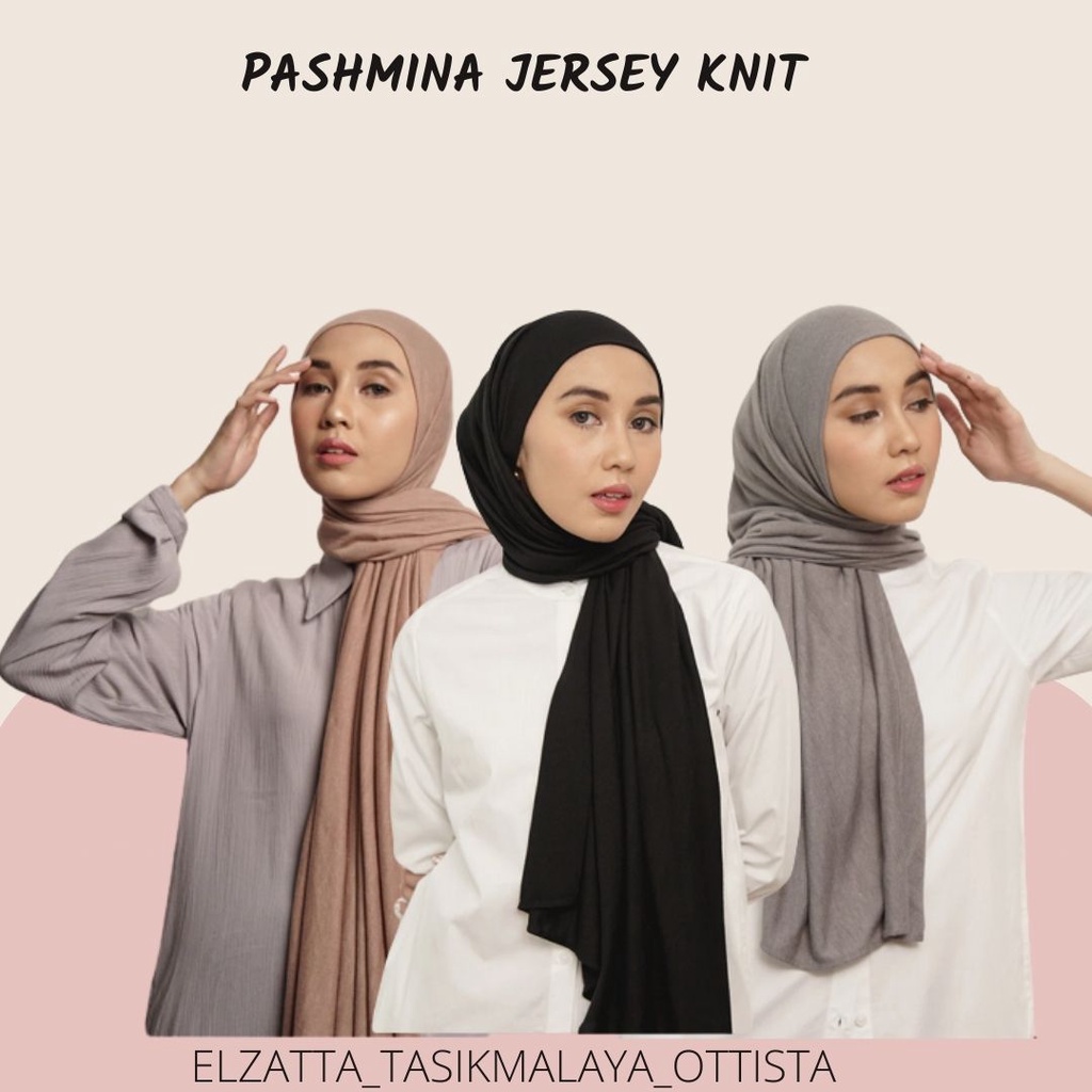 Dauky - Hijab Selendang Pashmina Jersey Knit PASHMINA / PASHMINA JERSEY KNIT DAUKY / PASHMINA SELVIA