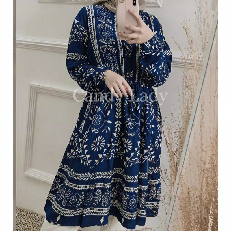 Tunik Karet pinggang