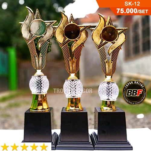 Piala set bola kristal SK-12