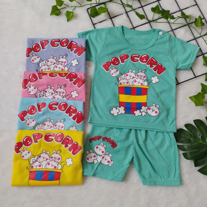 Setelan Baju Bayi Lucu Perempuan 3-12bulan / Set Baju Bayi Newborn