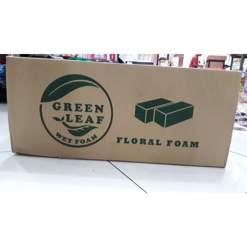 FLORAL FOAM / FLOWER FOAM / SPONS BUNGA / BUSA BUNGA BASAH / BAHAN BUNGA HIAS