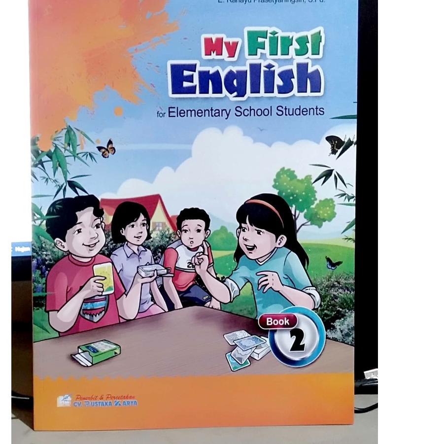 

WOW MURAH Ⓝ Buku Bahasa Inggris My First English untuk SD/MI kelas 2 K13^^