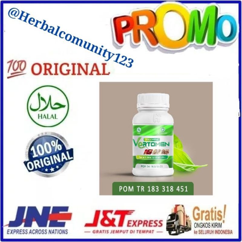 Vertomen Original Asli Obat Herbal Penyubur Sperma Pria 100% Manjur