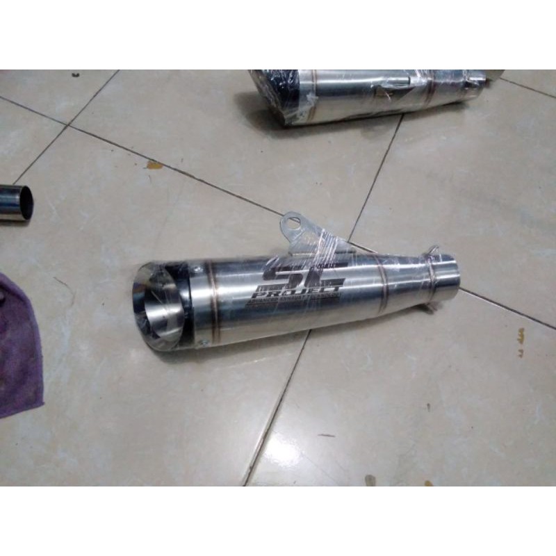 TERMURAH KNALPOT SC PROJECT SLENCER ONLY for 150cc 250cc