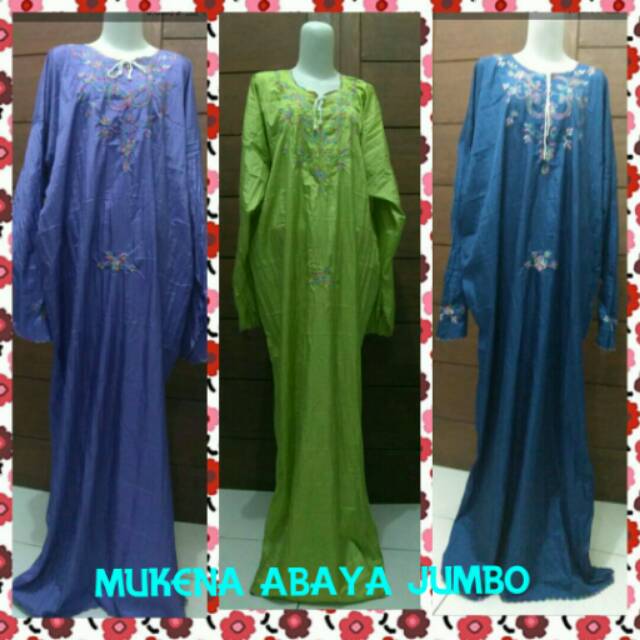 Mukena abaya jumbo