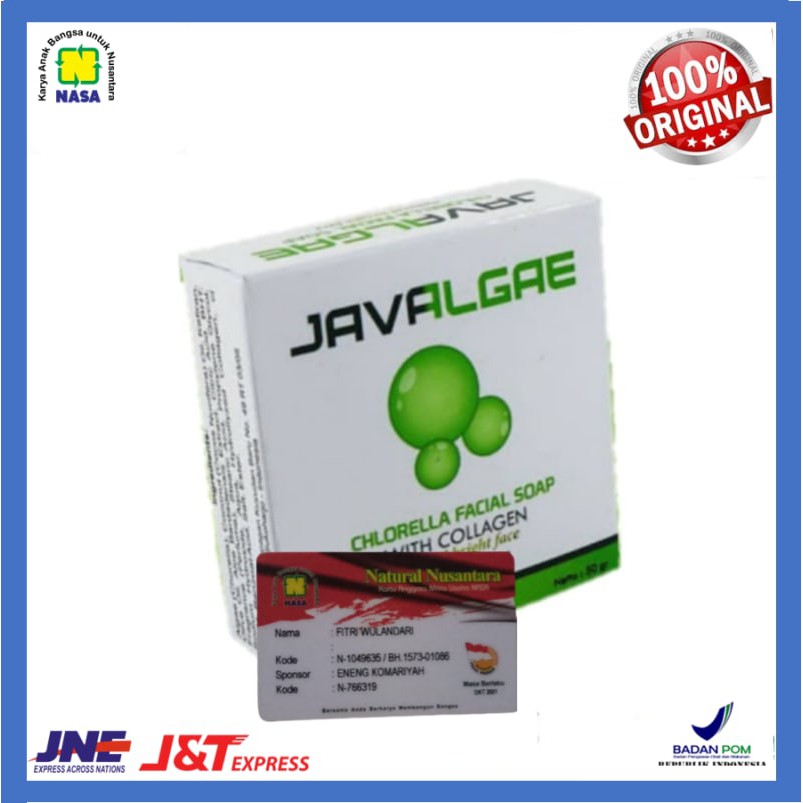 

javalgae/sabun pencerah wajah/sabun jerawat/bruntusan/flek hitam/bekas jerawat