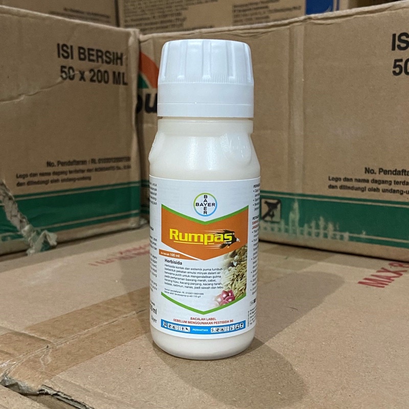 herbisida rumpas 100ml bayer rumpas obat rumput bayer