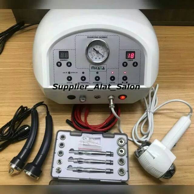 Alat facial 3 fungsi micro dermabrasi+setrika wajah+ultrasound MIKATA