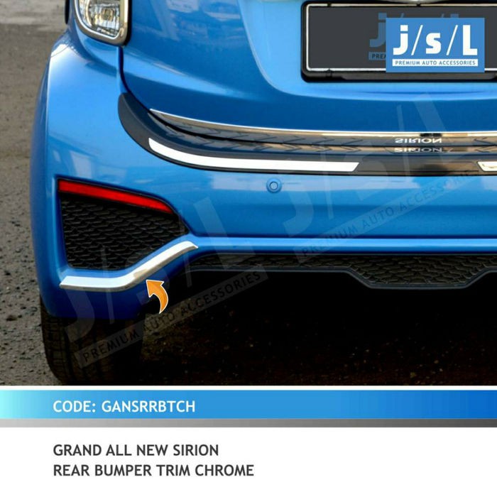 List Bumper Belakang All New Sirion Jsl Chrome
