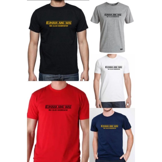 baju kaos distro kata-kata Sunda lucu keren kaos pria wanita terbaru kekinian