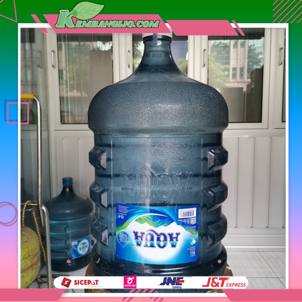 Tempat Penampung Air Mineral Minum Guci Murah Galon 19 Liter Kosong Anti Pecah Karat Pompa Awet Taha