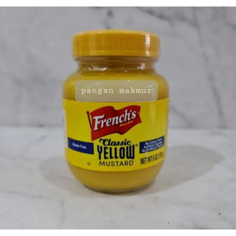 

frenchs yellow mustard 170 gr