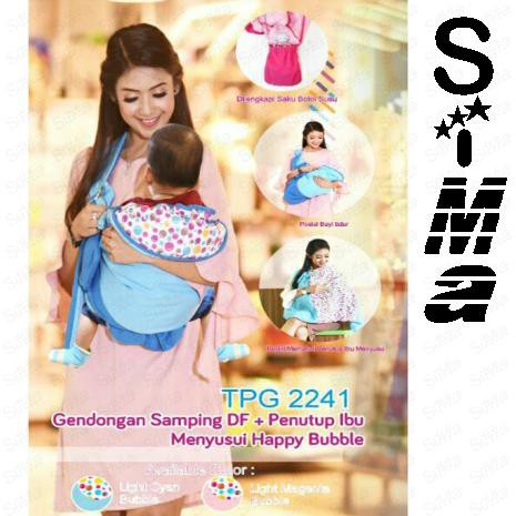 Gendongan Samping Penutup Ibu Menyusui Happy Bubble Snobby Tpg 2241