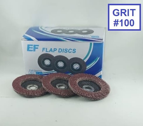 EF Mata Gerinda Amplas Susun 4 Inch FLAP DISC Tebal