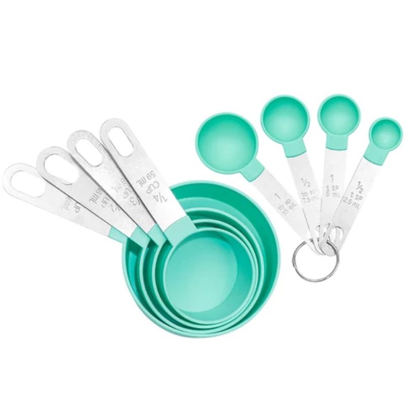 Sendok Takar Measuring Spoon and Cup Premium Set isi 8