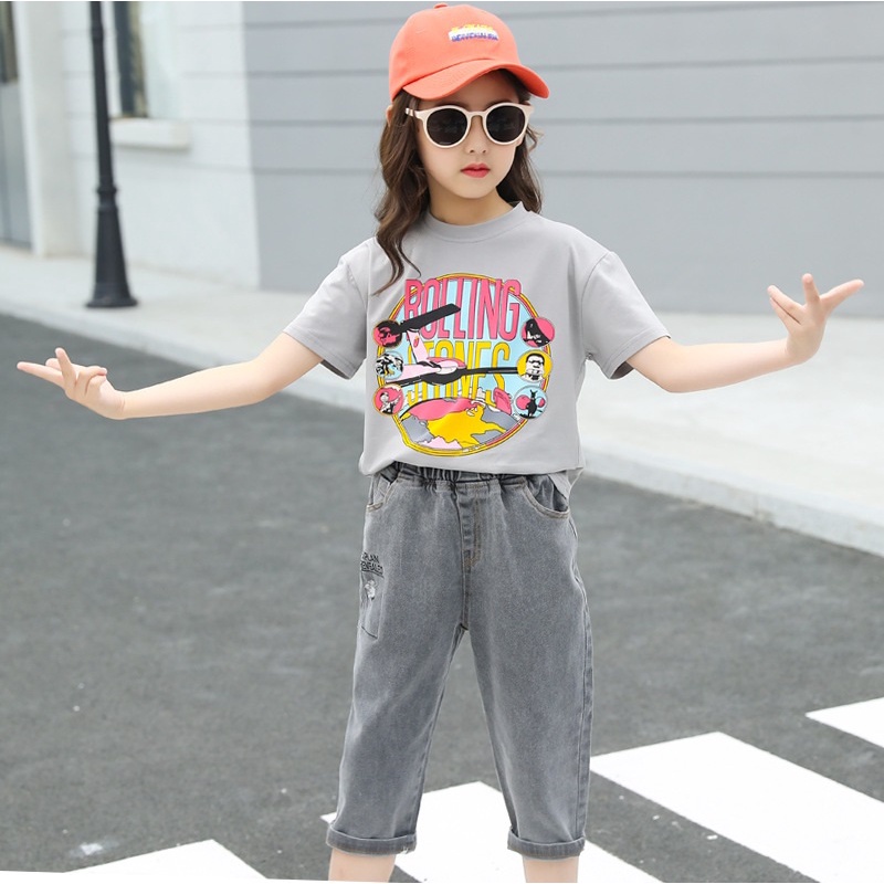 SETELAN KOREAN/SETELAN FASHION ANAK PEREMPUAN 3thn-9thn SKU0093