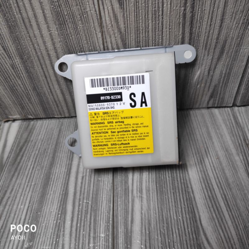 Modul SRS Airbag Daihatsu All New Terios 89170-BZ330