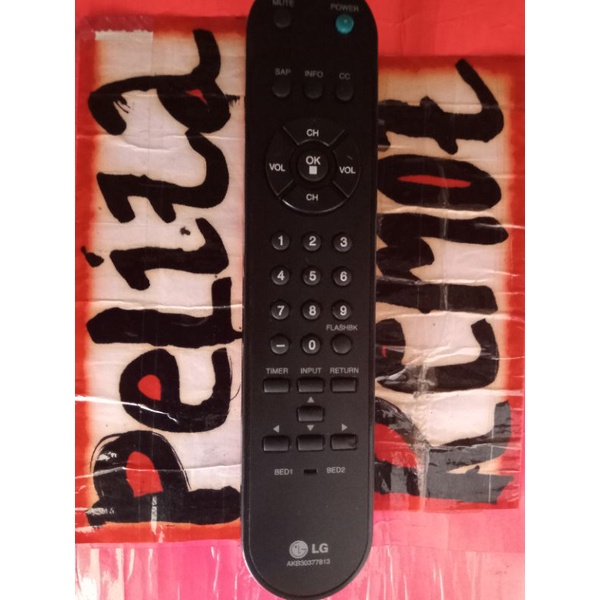remote tv LG tabung plat slim original terlengkap