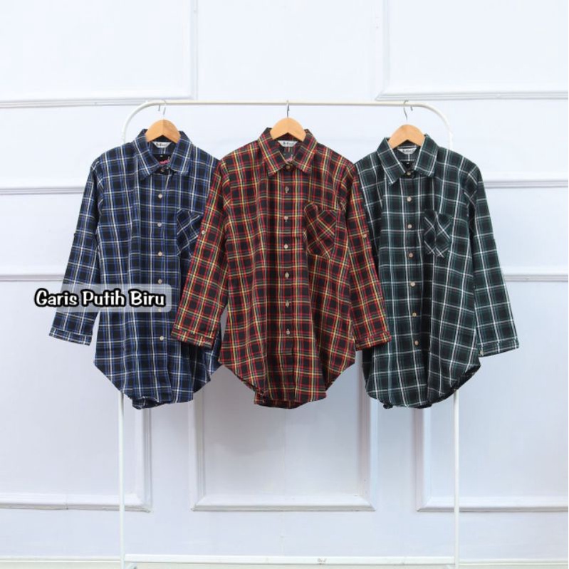 Atasan Kotak Wanita Standar dan Jumbo Size Baju Luaran Oversize