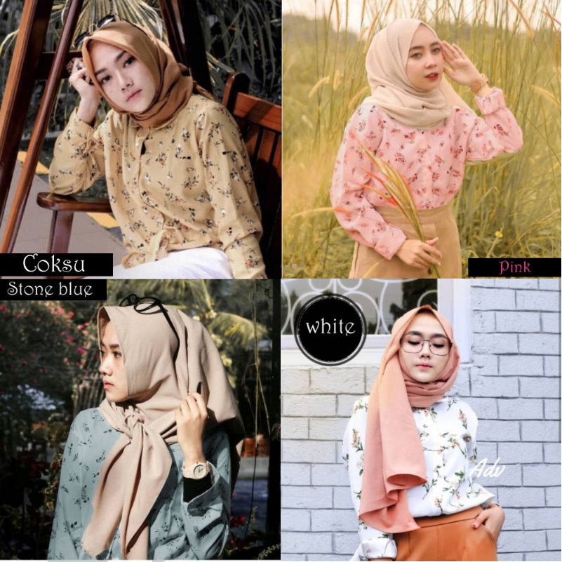 VS - Kanaya top kanaya blouse kemeja motif MONALISA