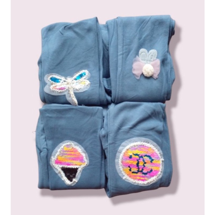 leging perempuan 3D anak/baby yuanfeng strech (1-6 tahun)