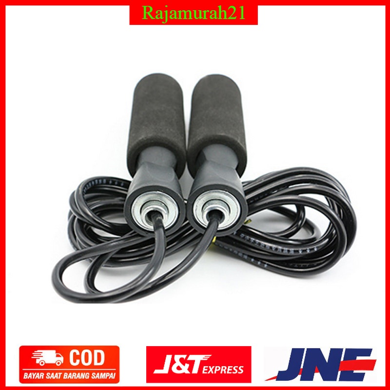 Lompat Tali Skipping Speed Jump Rope Sports Weight Exercise - 7RSE3TBK