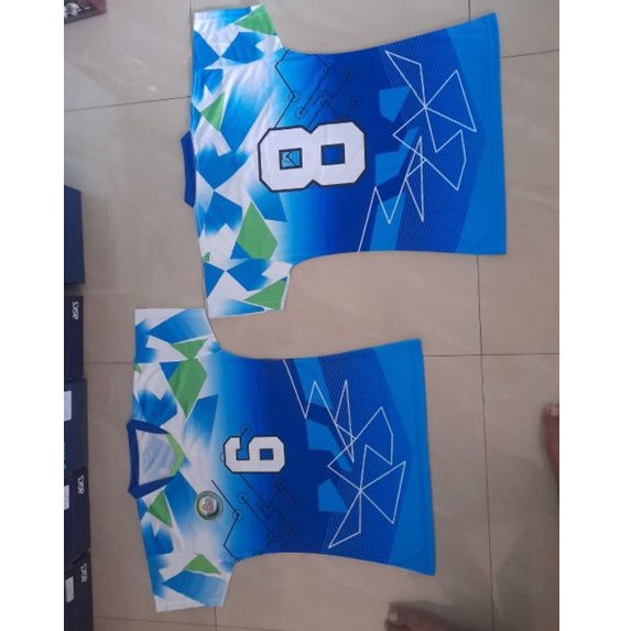 KAOS VOLI ATASAN FULL PRINTING CEWEK ECER