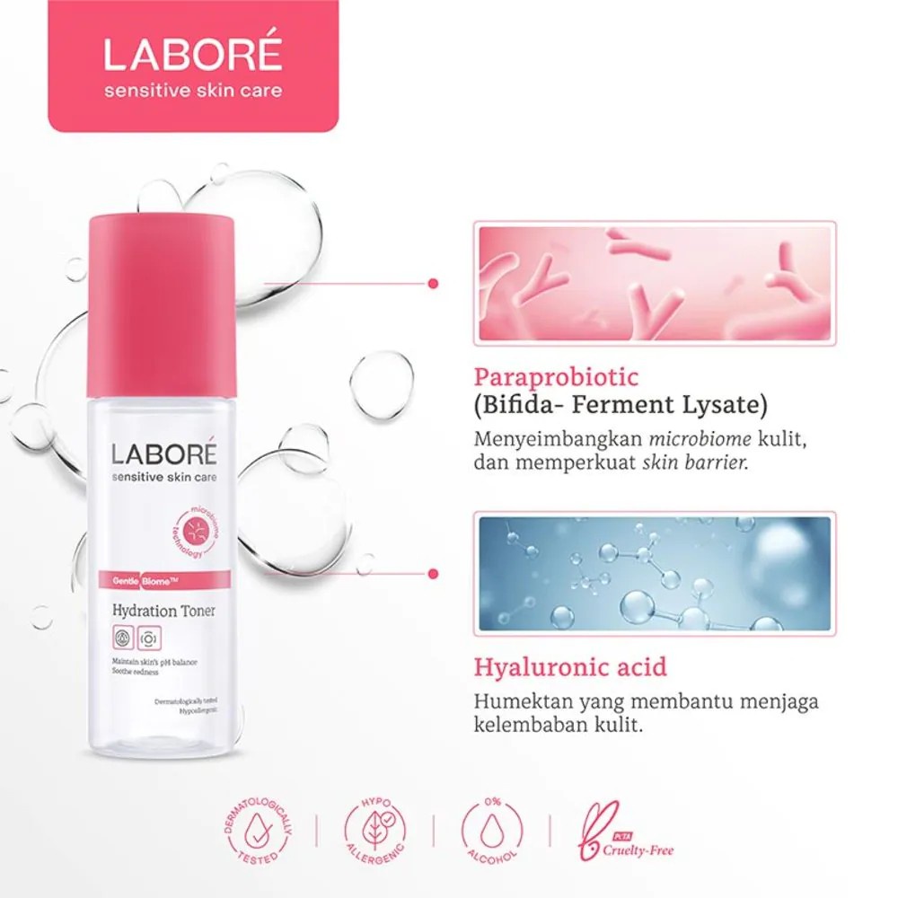 Labore Sensitive Skin Care Gentle Biome Hydration Toner - 100ml