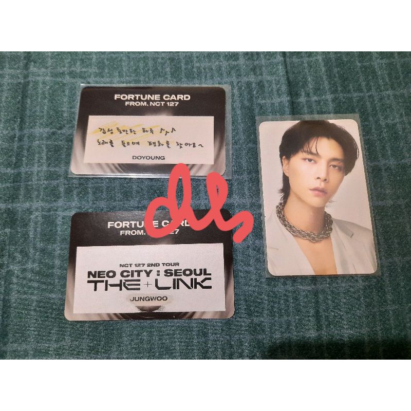 fortune card nct 127 johnny doyoung jungwoo the link md
