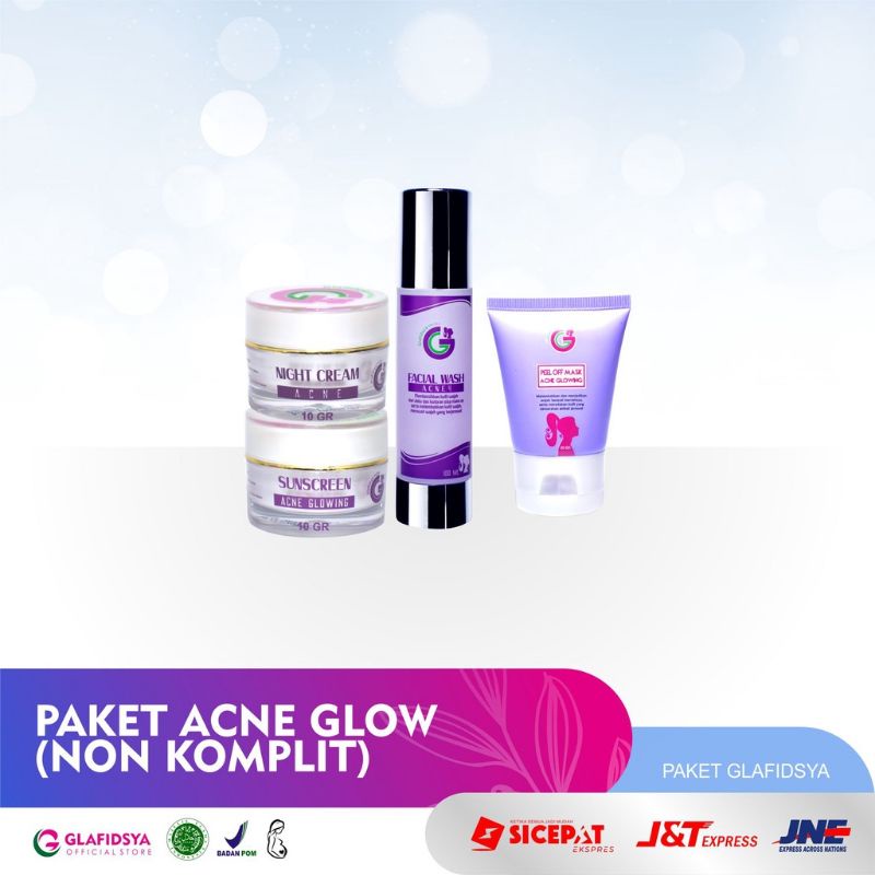 Paket Acne Glowing | Glafidsya | Skincare | Kosmetik