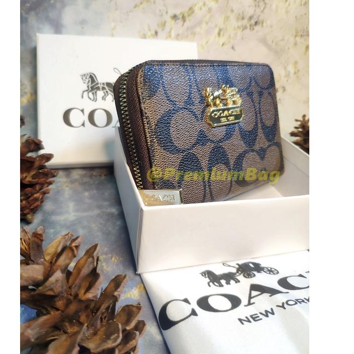 Terjangkau COACH DOMPET MINI Box Dan Dustbag /DOMPET uang COACH  bukan dompet kartu