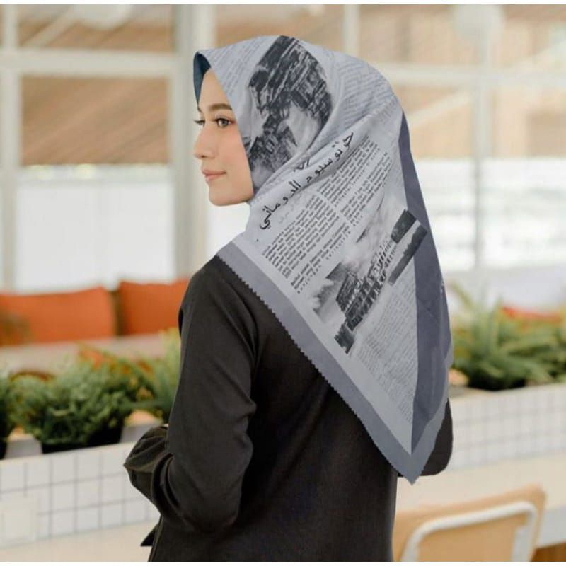 Jilbab Koran / Kerudung Koran/ Jilbab Arab / jilbab segiempat/ Kerudung Arab/ Jilbab Premium