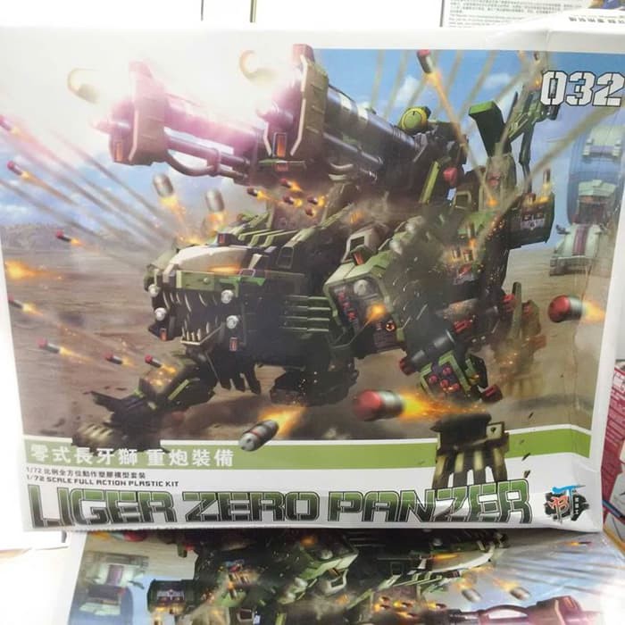 figur Zoid Liger Zero Panzer 1/72 Model kit HMM BT Model