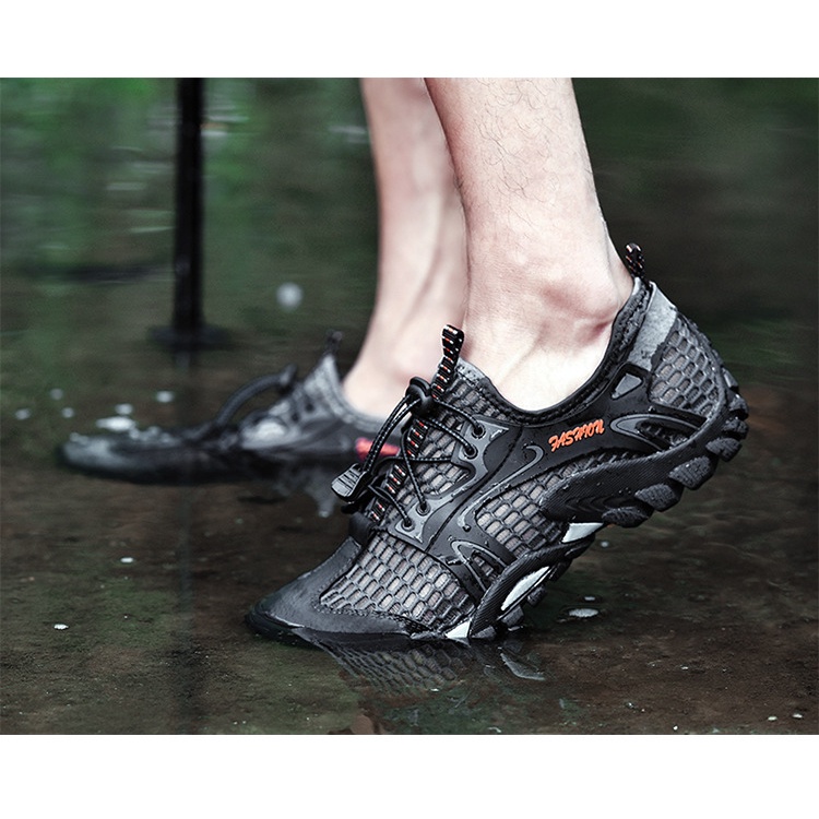 {FREE BOX} Sepatu Hiking Outdor Sepatu Gunung Pria Wanita Low Termurah KJ-51